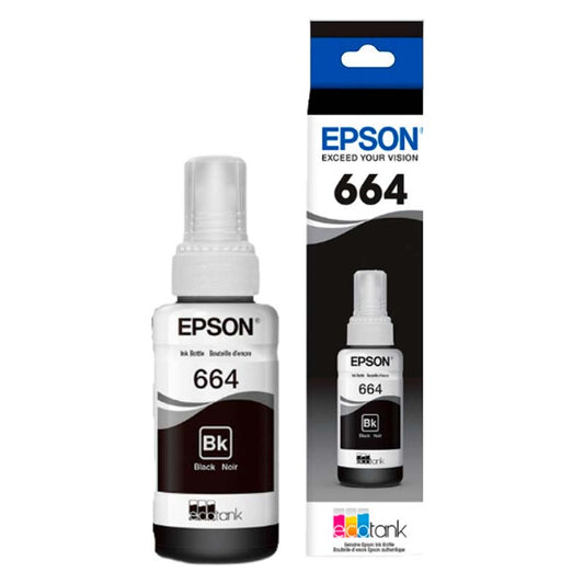 Tinta Epson T664 Negro 70ml